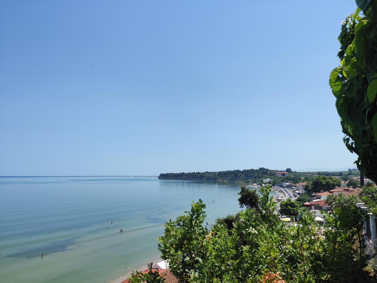 Villa White Clam Vintage House With Sea View & Garden Makrygialos Exterior foto